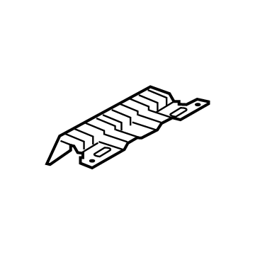 85333-K2000 Hyundai Bracket-A/HDL MTG RR,LH Illustration 1 of 1