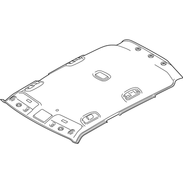 85310-K2130-MMH Hyundai Headliner Assembly Illustration 1 of 1