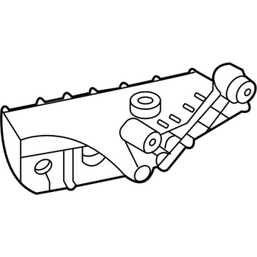 58920-N9010 Hyundai Hydraulic Module Bracket Illustration 1 of 1