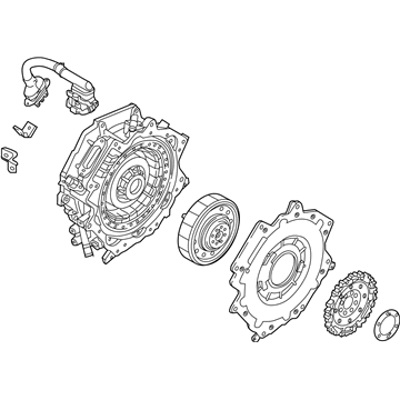 Hyundai 36500-2BDD0 Traction Motor Assembly 36500-2BDD0 Hyundai Traction Motor Assembly Illustration 1 of 1
