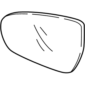 2019 Hyundai Tucson Car Mirror - 87621-D3620