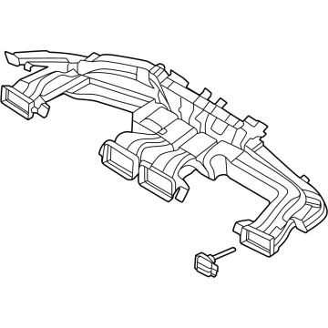 Hyundai 97470-KL000 CONNECTOR ASSY-HEATER TO AIR V 97470-KL000 Hyundai CONNECTOR ASSY-HEATER TO AIR V Illustration 1 of 1