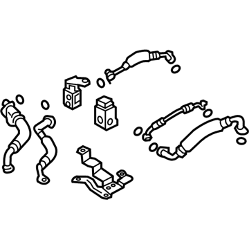 Hyundai 97776-G7500 Tube Assembly-Suction & Liquid NO. 97776-G7500 Hyundai Tube Assembly-Suction & Liquid NO. Illustration 1 of 1