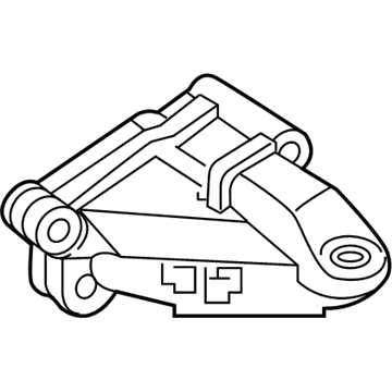Hyundai 21826-B1200 Engine Support Bracket Assembly,Left 21826-B1200 Hyundai Engine Support Bracket Assembly,Left Illustration 1 of 1