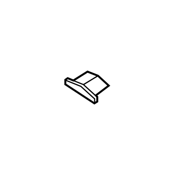 86535-S2000 Hyundai Bracket-REINF Illustration 1 of 1