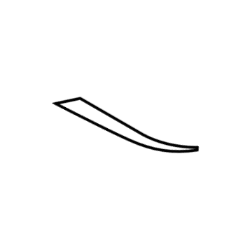 Hyundai 86376-S2010 GARNISH Assembly-FR,RH 86376-S2010 Hyundai GARNISH Assembly-FR,RH Illustration 1 of 1