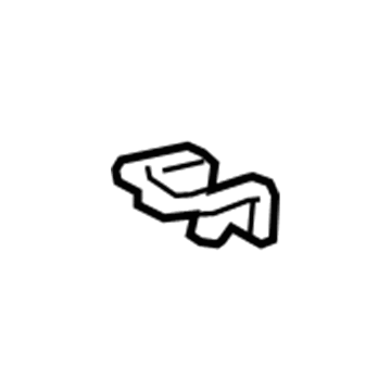 89392-0W500-HZ Hyundai Handle-Garnish Recliner Lever Illustration 1 of 1