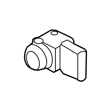 Hyundai 99310-AR000-PSB Ultrasonic Sensor Assembly - P.A.S 99310-AR000-PSB Hyundai Ultrasonic Sensor Assembly - P.A.S Illustration 1 of 1