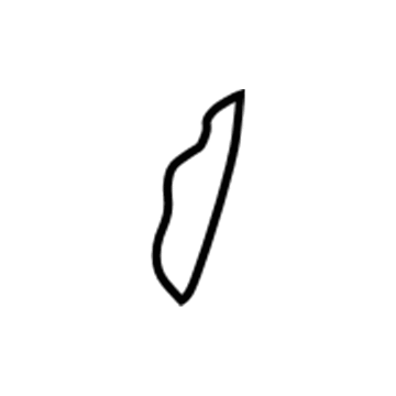 Hyundai 88450-F2100-X Front Seat Back Pad Assembly Right Hand 88450-F2100-X Hyundai Front Seat Back Pad Assembly Right Hand Illustration 1 of 1