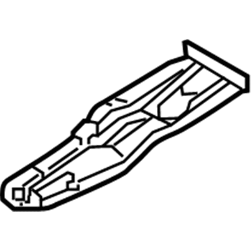 65517-J0000 Hyundai Bracket Assembly-Rear Towing Hook Illustration 1 of 1