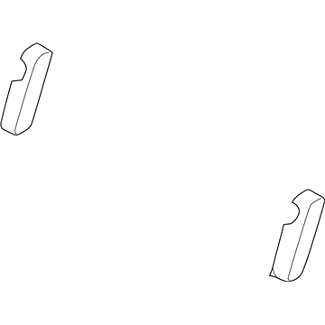 89570-0A200-QZN Hyundai Rear Seat Back Covering Assembly Left Hand Illustration 1 of 1