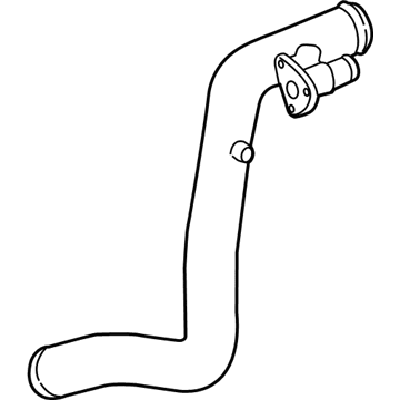Hyundai 28282-2C101 Pipe-INTERCOOLER Inlet 28282-2C101 Hyundai Pipe-INTERCOOLER Inlet Illustration 1 of 1
