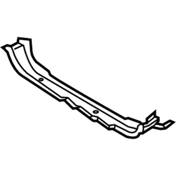 Hyundai 65911-G2000 Member Assembly-Rear End Upper Cross 65911-G2000 Hyundai Member Assembly-Rear End Upper Cross Illustration 1 of 1
