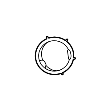 92140-J7000 Hyundai DUST CAP ASSY-HEADLAMP Illustration 1 of 1