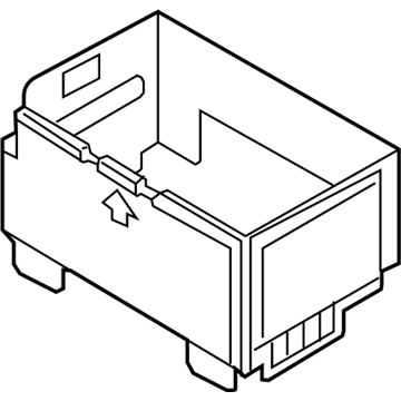 37112-D3680 Hyundai Battery Insulation Pad Illustration 1 of 1