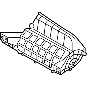 Hyundai 97121-3M000 Case-Air Inlet Duct 97121-3M000 Hyundai Case-Air Inlet Duct Illustration 1 of 1
