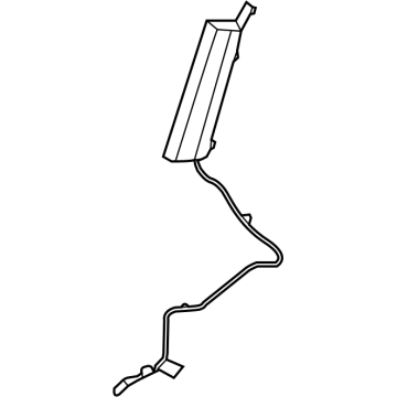 80610-BE000 Hyundai SIDE A/BAG MODULE-FR,LH Illustration 1 of 1