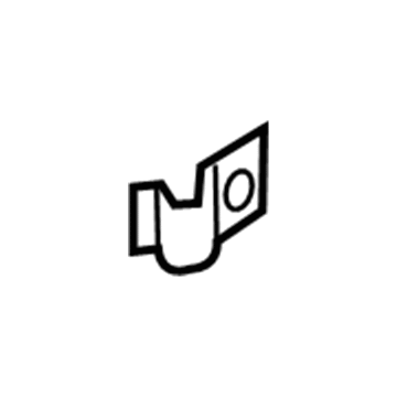 Hyundai 55332-3M500 Bracket-LH 55332-3M500 Hyundai Bracket-LH Illustration 1 of 1