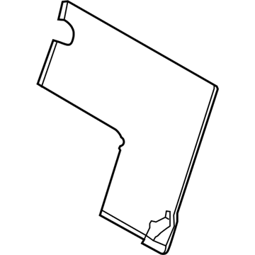 89491-A5000 Hyundai Mat-Rear Back,RH Illustration 1 of 1