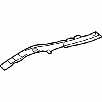 Hyundai 865E2-N9GA0 BRACKET ASSY-FR BUMPER SD UPR 865E2-N9GA0 Hyundai BRACKET ASSY-FR BUMPER SD UPR Illustration 1 of 1