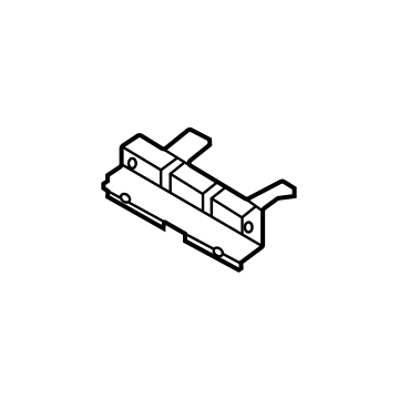 Hyundai 86535-N9GA0 BRACKET-REINF 86535-N9GA0 Hyundai BRACKET-REINF Illustration 1 of 1