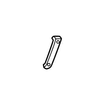 Hyundai 86545-N9GA0 PIECE-AIR DUCT NO.1,LH 86545-N9GA0 Hyundai PIECE-AIR DUCT NO.1,LH Illustration 1 of 1