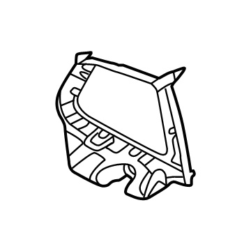 Hyundai 865C2-N9GA0-CA MOULDING-BUMPER,LOWER,RH 865C2-N9GA0-CA Hyundai MOULDING-BUMPER,LOWER,RH Illustration 1 of 1