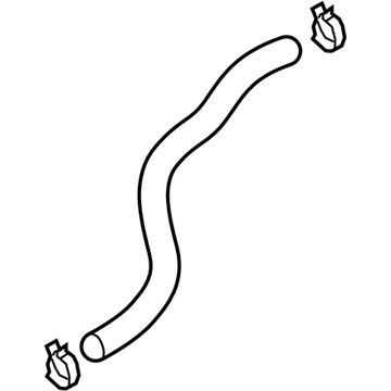 2024 Hyundai Genesis G70 Radiator Hose - 25415-J5100