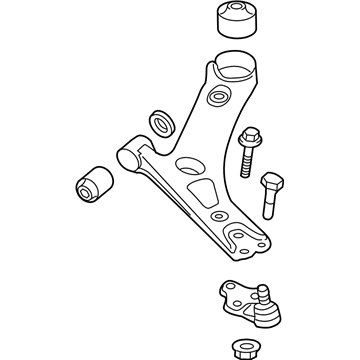 2010 Hyundai Tucson Control Arm - 54500-2S100