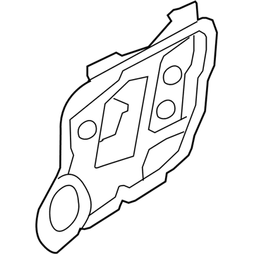 Hyundai Santa Fe Window Regulator - 82471-0W000