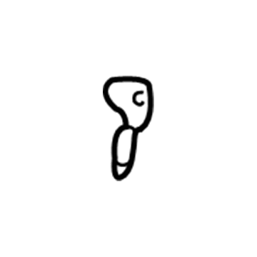 Hyundai 97223-38000 Lever-Floor Door 97223-38000 Hyundai Lever-Floor Door Illustration 1 of 1