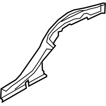 65781-3N000 Hyundai Panel-Rear Floor Side Sill,RH Illustration 1 of 1
