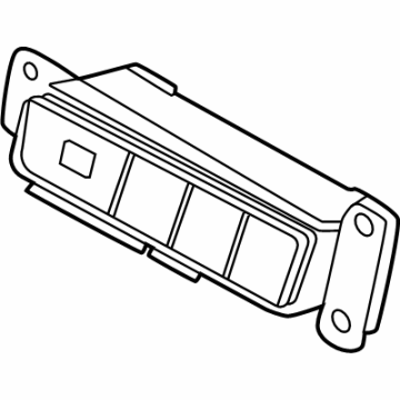 Hyundai 93710-BF580-SZ5 Side Crash Pad Switch Assembly 93710-BF580-SZ5 Hyundai Side Crash Pad Switch Assembly Illustration 1 of 1