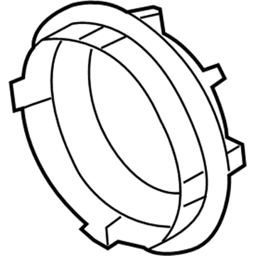 92140-1W000 Hyundai Headlamp Dust Cap Illustration 1 of 1