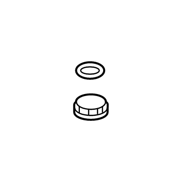 25330-P4000 Hyundai Cap Assembly Radiator Illustration 1 of 1