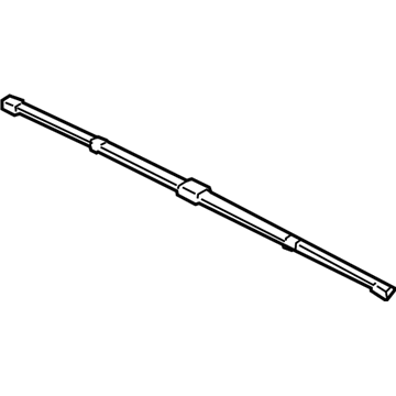 U8890-02F20 Hyundai Wiper Blade Passenger Illustration 1 of 1