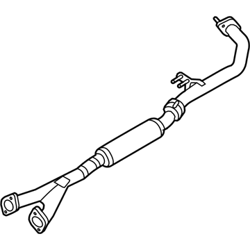 2013 Hyundai Genesis Coupe Exhaust Pipe - 28650-2M750