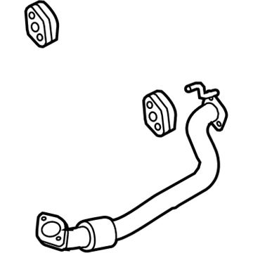 2013 Hyundai Genesis Coupe Muffler - 28610-2M750