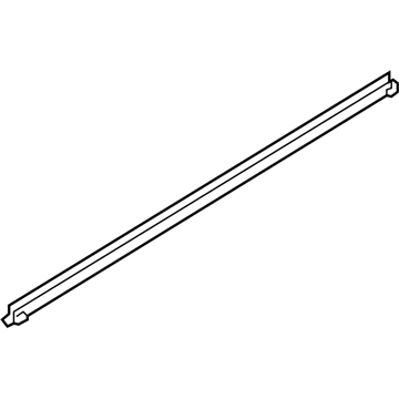 Hyundai 82231-2W000 Front Door Belt Weatherstrip Inside Left Hand 82231-2W000 Hyundai Front Door Belt Weatherstrip Inside Left Hand Illustration 1 of 1
