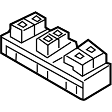 Hyundai 93571-H5100-4X Power Window Main Unit Assembly 93571-H5100-4X Hyundai Power Window Main Unit Assembly Illustration 1 of 1