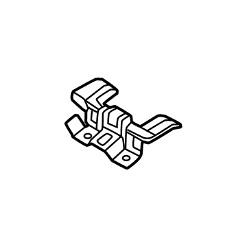 Hyundai 84638-PI000 BRACKET-CONSOLE RR MTG 84638-PI000 Hyundai BRACKET-CONSOLE RR MTG Illustration 1 of 1
