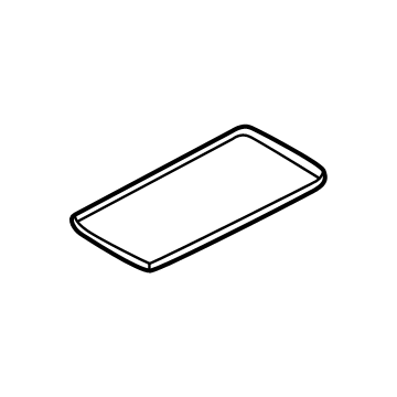 Hyundai 84674-PI000-4X MAT-FLOOR CONSOLE 84674-PI000-4X Hyundai MAT-FLOOR CONSOLE Illustration 1 of 1