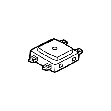 Hyundai 95560-GI600 Wireless Charging Unit Assembly 95560-GI600 Hyundai Wireless Charging Unit Assembly Illustration 1 of 1