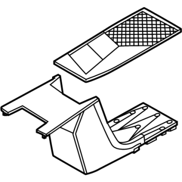 Hyundai 84650-PI000-NNB Console Upper Cover Assembly 84650-PI000-NNB Hyundai Console Upper Cover Assembly Illustration 1 of 1