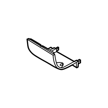 Hyundai 846U8-PI000-YGN COVER-CONSOLE CTR LWR 846U8-PI000-YGN Hyundai COVER-CONSOLE CTR LWR Illustration 1 of 1