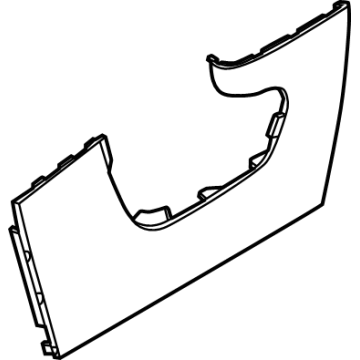 Hyundai 84614-PI000-NNB Console Side Cover Left Hand 84614-PI000-NNB Hyundai Console Side Cover Left Hand Illustration 1 of 1