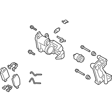Hyundai Santa Fe Brake Caliper - 58230-S1300