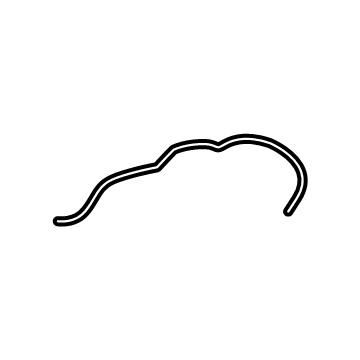 81694-D2000 Hyundai Hose Assembly-Drain Rear,RH Illustration 1 of 1