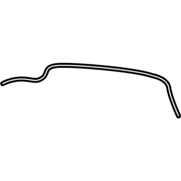 81684-D2000 Hyundai Hose Assembly-Sunroof Drain Rear Illustration 1 of 1