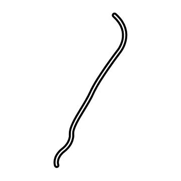 81673-D2000 Hyundai Hose Assembly-Sunroof Drain Front Illustration 1 of 1